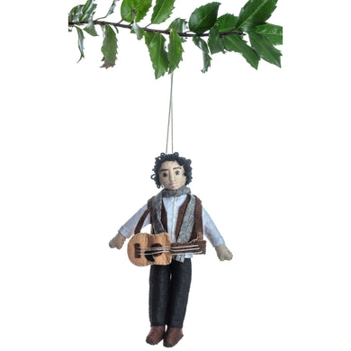 Bob Dylan Felt Ornament