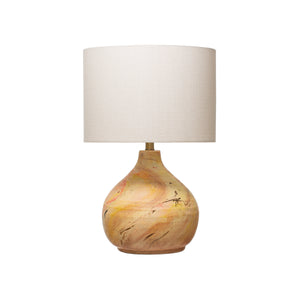 Marbled Terracotta Lamp