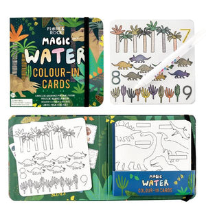 Magic Water Color Changing Cards-Dinos