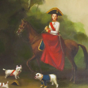 Gracie was a Natural Born Leader 11 x 8.5 Art Print