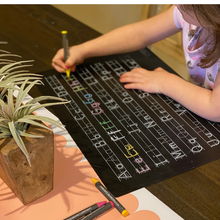 Reusable Chalkboard Placemats (Multiple Styles)