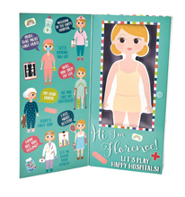 Wooden Magnetic Dress Up Doll-Florence