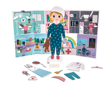 Wooden Magnetic Dress Up Doll-Florence