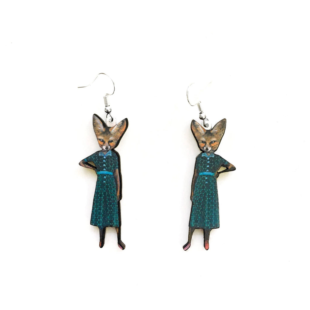 Fox Lady Earrings