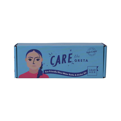 CARE like Greata: Glass Water Bottle and Stickers