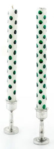 Hand Painted Taper Candles from South Africa (Set of 2 - Various Styles)