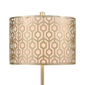 Geometric Double Shaded Table Lamp