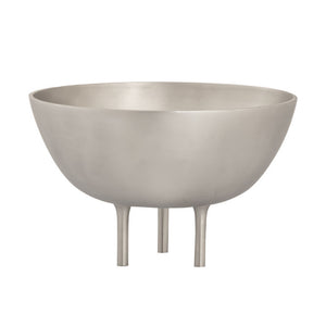 Elevated Silver Bowl