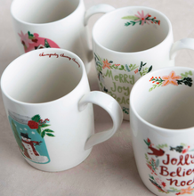 Assorted Ceramic Holiday Mugs