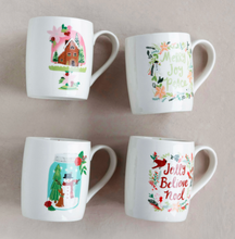 Assorted Ceramic Holiday Mugs