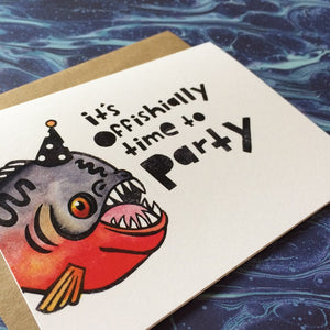 Offishially Time to Celebrate Card