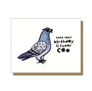 Super Coo Birthday Card