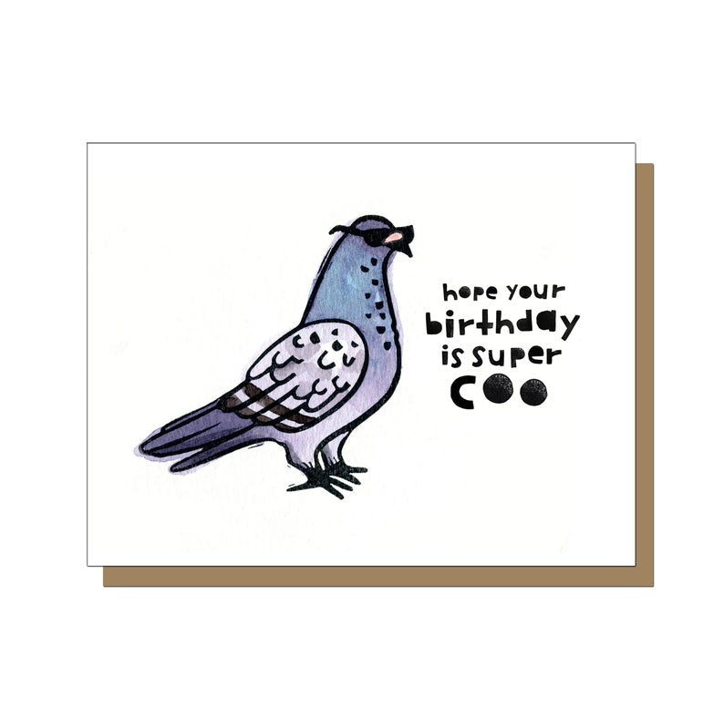 Super Coo Birthday Card