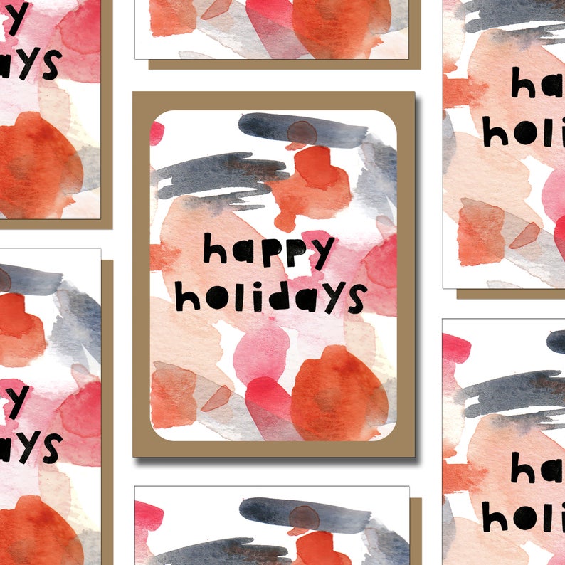 Happy Holidays Cards Boxed Set