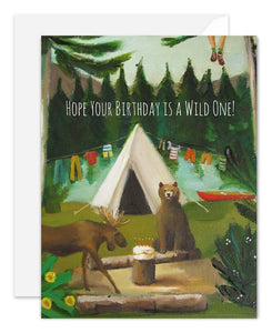 Wild One Birthday Card