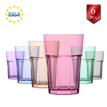 Colorful Drinking Glasses (Multiple Colors)