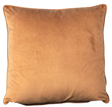 Velvet Pillow-Burnt Orange