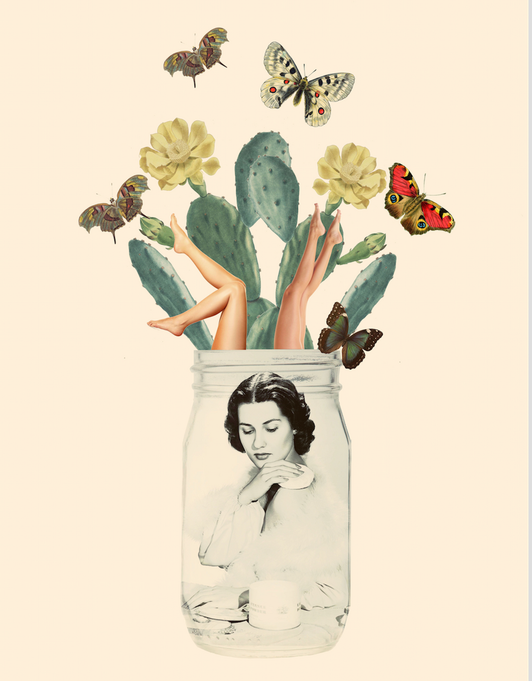 Jar of Beauty -By Kiki Collagist