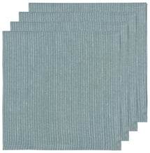 Pinstripe Linen Napkins (Set of 4)