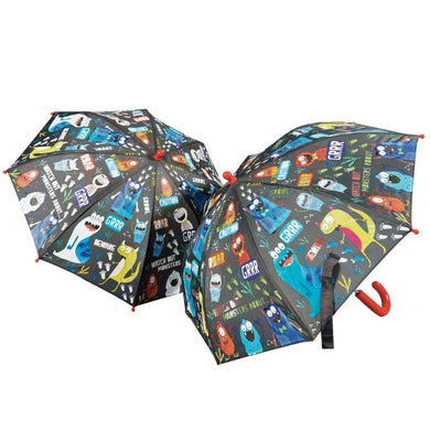 Color Changing Umbrella--Monsters