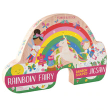 Fairy Rainbow Shaped Puzzle (80pc)
