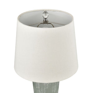 Salted Seafoam Glass Lamp