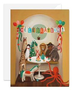 The Tea Party Celebration Greeting Card