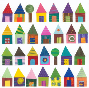 Houses Greeting Card