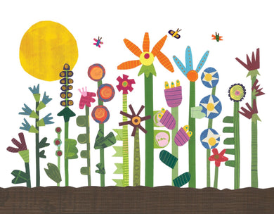 Day Garden Greeting Card